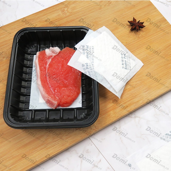 white Bloodsucking water fresh Meat Absorbent Pad from China