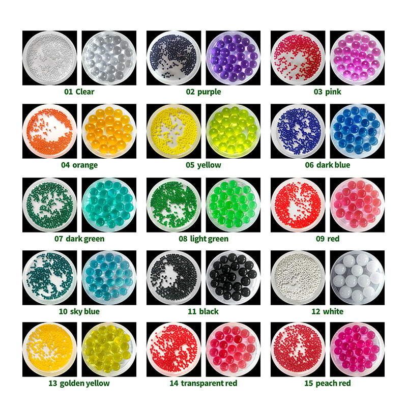 Crystal Soil Gel Stress Relief Ball Water Beads Fused Toys Stress Balls Water Beads